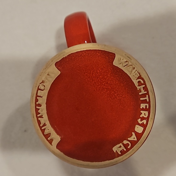 Waechtersbach Holiday Red Christmas Tree Discontinued Coffee Tea Mug - Picture 6 of 6